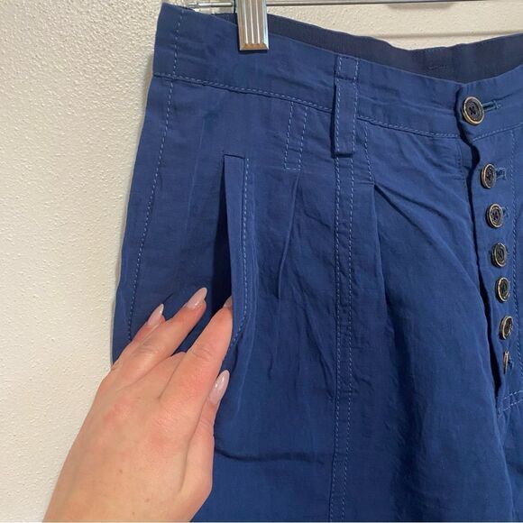 MARC JACOBS Linen Cropped Casual Pants - Picture 6 of 10